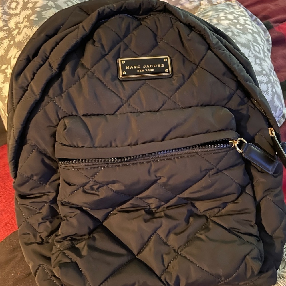 Marc Jacobs black backpack